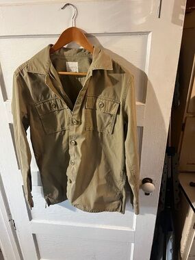 American Eagle Outfitters tan Utility Field Jacket